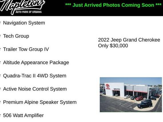 JEEP GRAND CHEROKEE 2022 1C4RJFAG9NC148639 image
